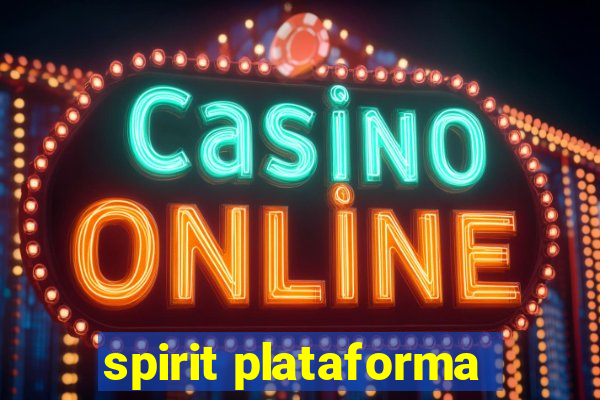 spirit plataforma